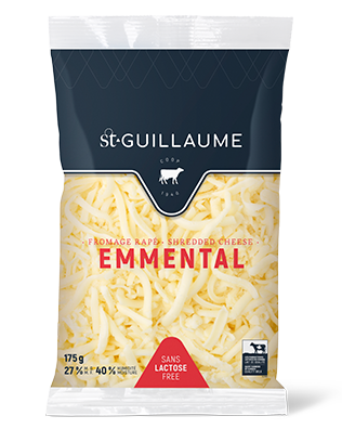 Fromage Emmental râpé format de 175 g
