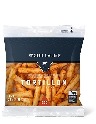 Tortillon au BBQ en sachet format de 150 g