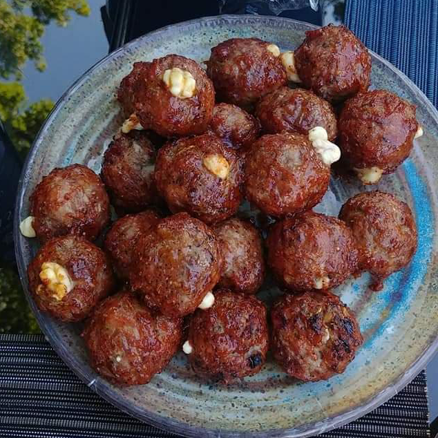 Boulettes farcies au fromage le P'tit Frais